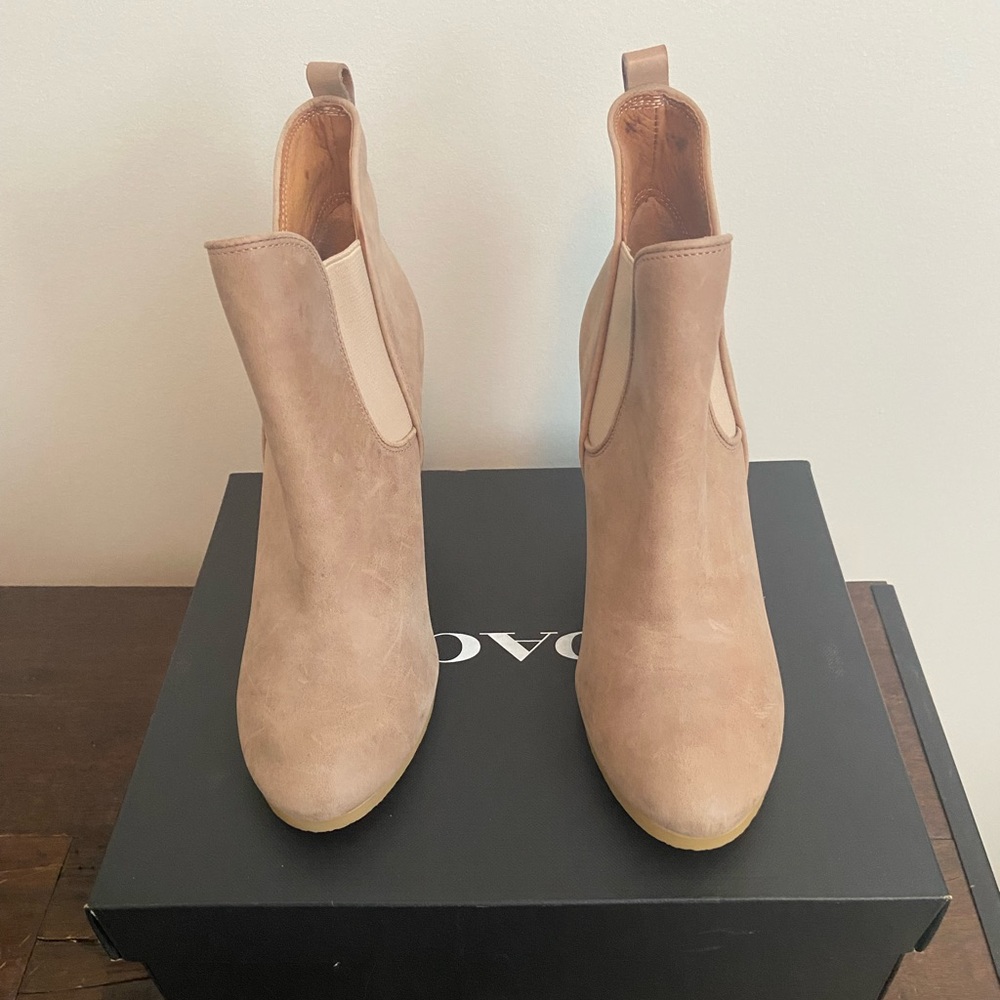 Brand new in box coach wedge booties